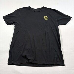Zero Foxtrot Shirt Hail to the King Short Sleeve Black Crew Neck Men T-shirt L